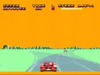 une photo d'Ã©cran de OutRun sur Sega Master System